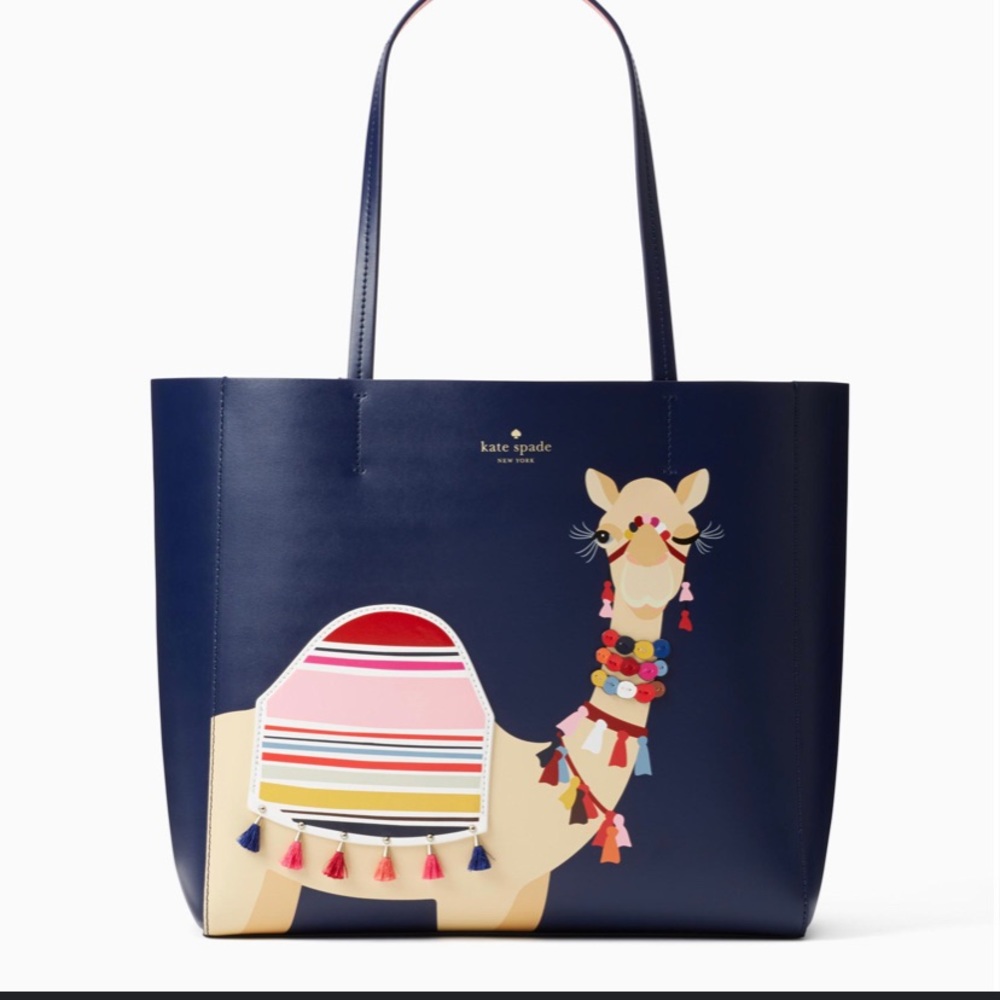 Kate Spade Camel large tote bag